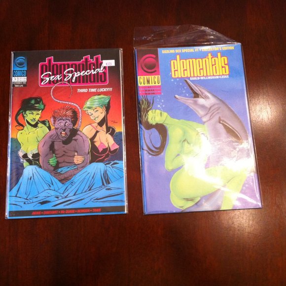 8 Elementals Comics - Picture 3 of 3